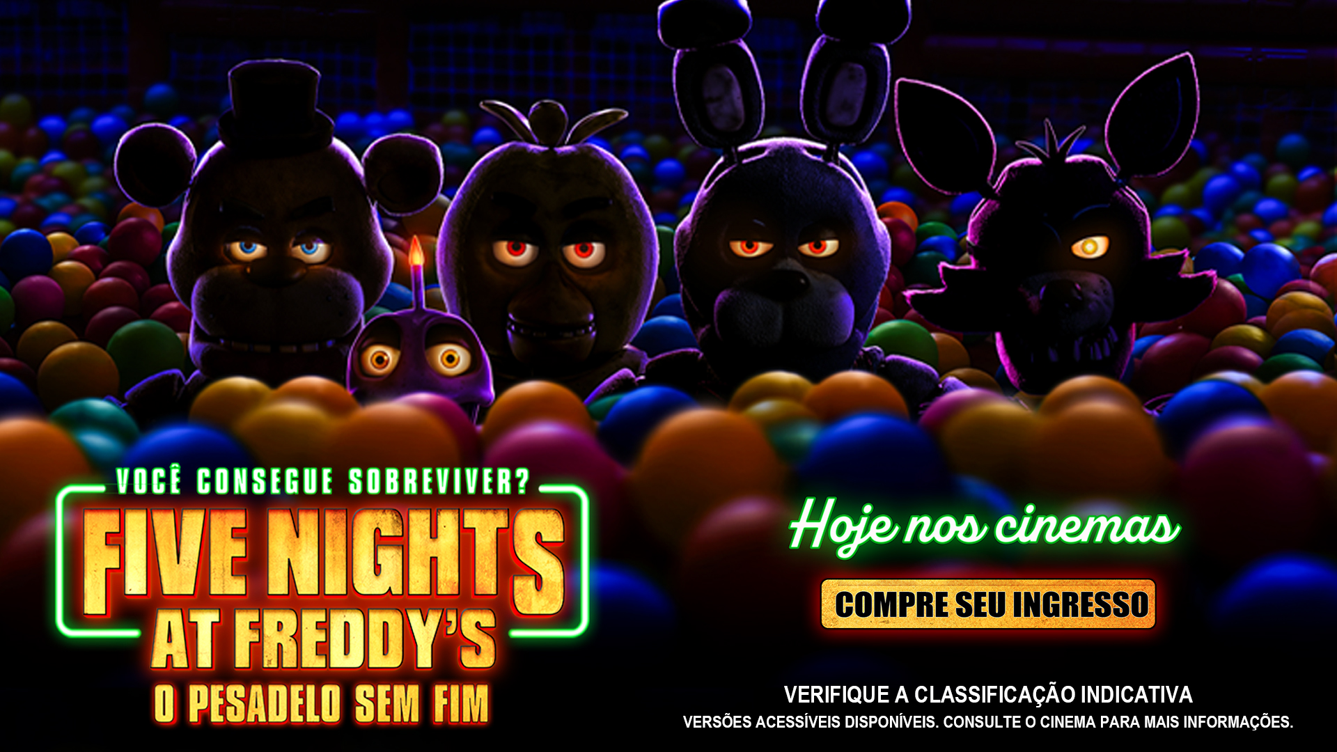 Five Nights At Freddy's: O Pesadelo Sem Fim - 26 de Outubro de 2023